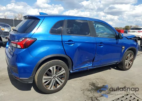 2020 Mitsubishi Outlander Sport Es z USA, uszkodzony, nr VIN JA4AP3AU7LU019221